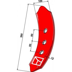 Долото левое