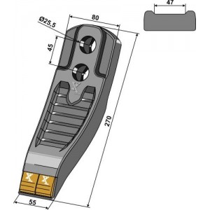 Долото - Карбид