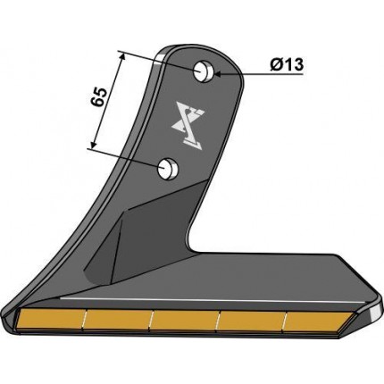 Крыло лапы Карбид левое