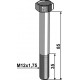 Шестигранный болт M12 без гайки