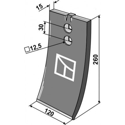 Наконечник лапы