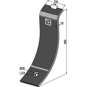 Дефлектор 360x120мм