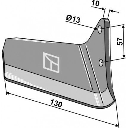 Крыло правое