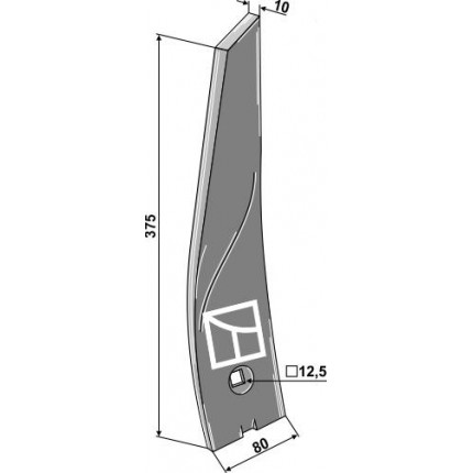 Дефлектор центральный