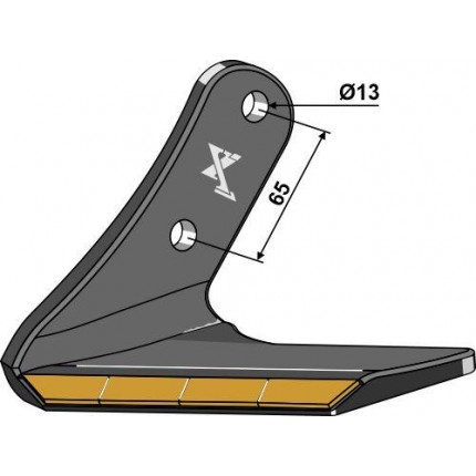 Крыло лапы Карбид левое