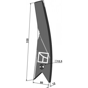 Дефлектор-ограничитель правый