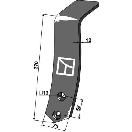 Дефлектор центральный