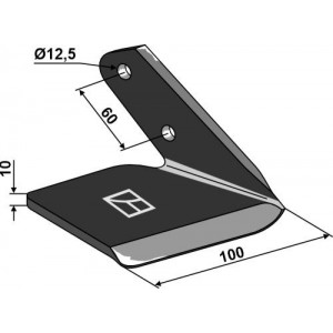 Крыло лапы правое