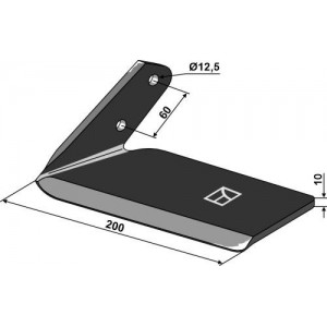Крыло лапы левое