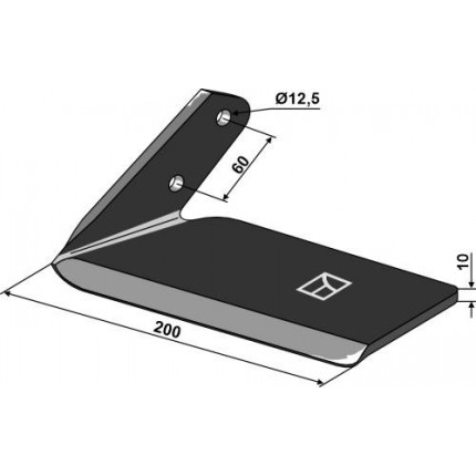Крыло лапы левое