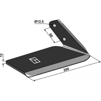 Крыло лапы правое
