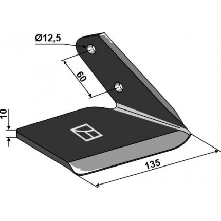 Крыло лапы правое