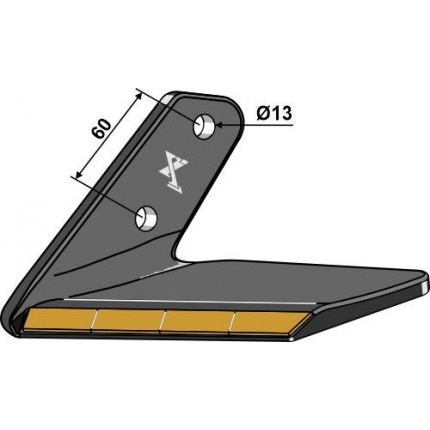 Крыло лапы Карбид левое