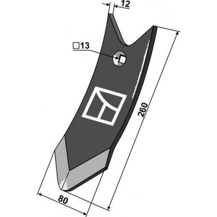 Долото лапы