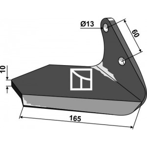 Крыло лапы правое