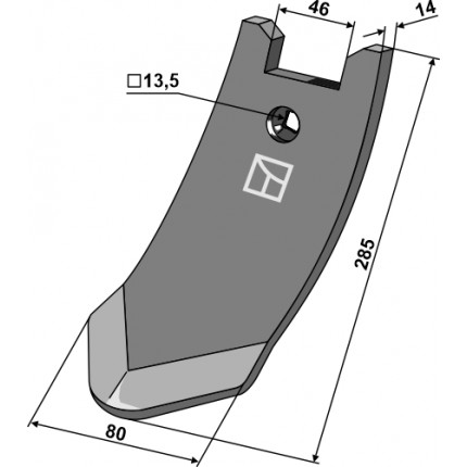 Наконечник лапы