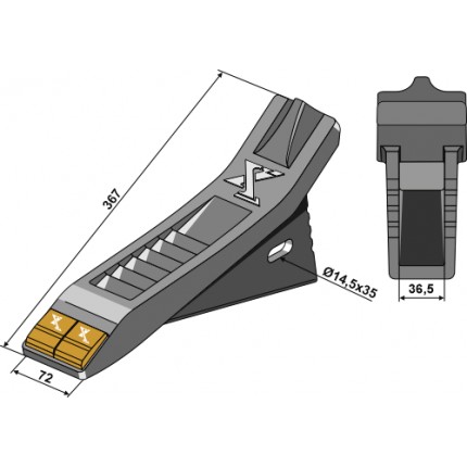 Долото - Карбид