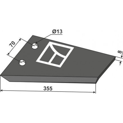 Крыло - левое