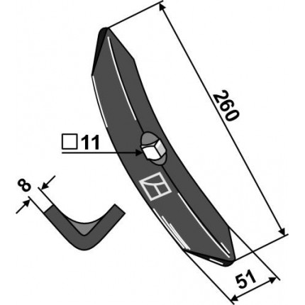 Лапа оборотная