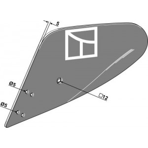 дефлектор-ограничитель левый