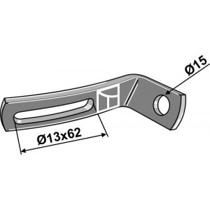 Крепление правый