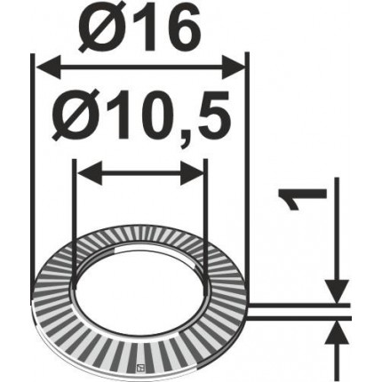 Блокирующая шайба