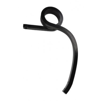 Скрученная стойка тяжелого культиватора левая