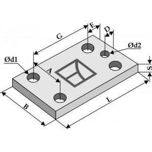Пластина 130x10x10