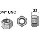 Стопорная гайка 3/4''UNC