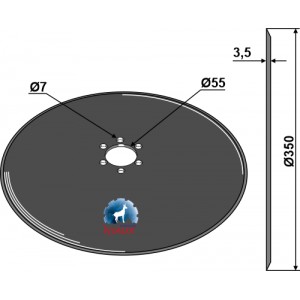 Дисковый сошник