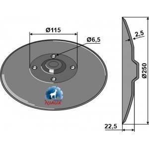 Дисковый сошник Ø250x2,5
