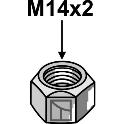Стопорная гайка м14