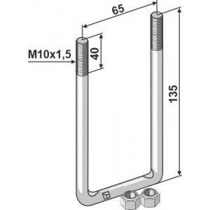 стремянка - M10x1,5