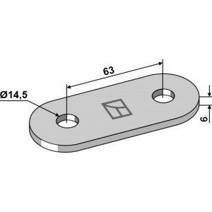 Крепление 107x45