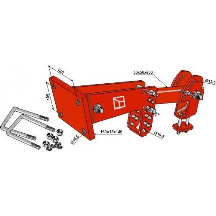 Крепления штригелей для культиваторов