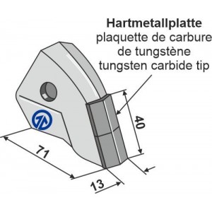 Сменный наконечник лапы