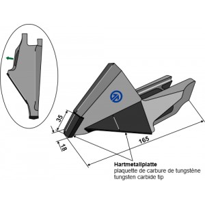Сменный Наконечник лапы - Семена или удобрение
