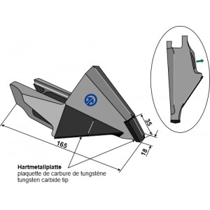 Сменный Наконечник лапы - Семена или удобрение