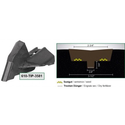 Сменный наконечник лапы