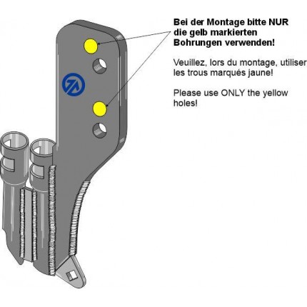 Сменный наконечник лапы