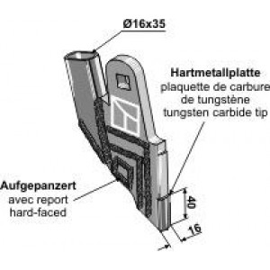 Сменный Наконечник лапы