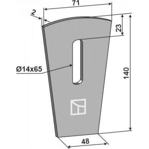 Чистик для полевых катков