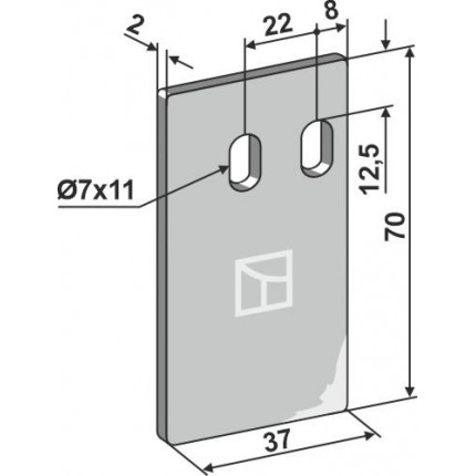 Чистик для полевых катков