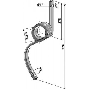 Следорыхлительный зуб