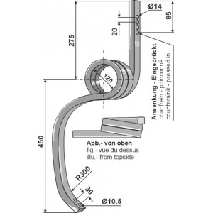 Следорыхлительный зуб