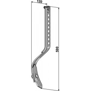 Следорыхлительный зуб с лапой