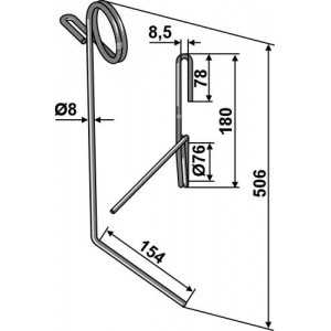 Загортачи, передний правый