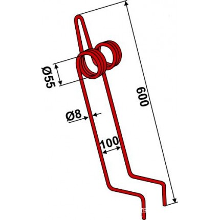 Зуб сетчатой бороны