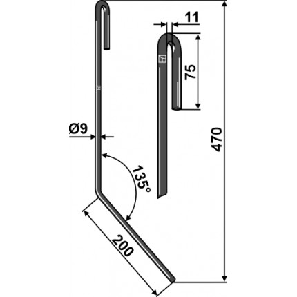 Загортачи, правый