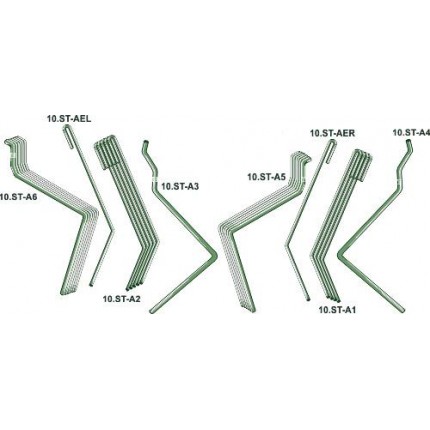 Зубья сетчатой бороны, комплект